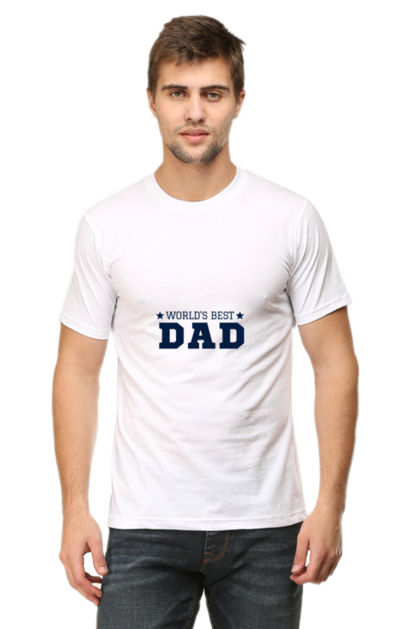 World's Best Dad - White all