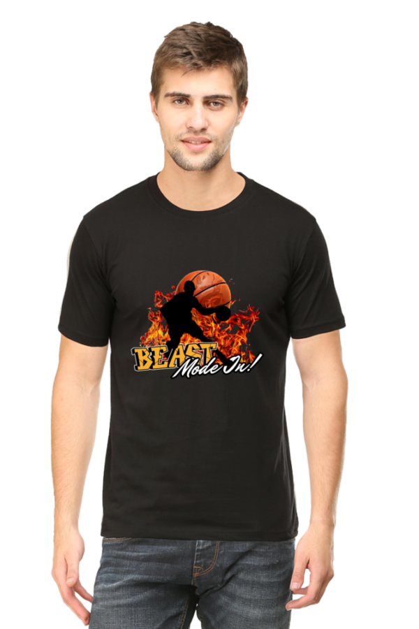 "Beast Mode On" Basketball Player T-Shirt