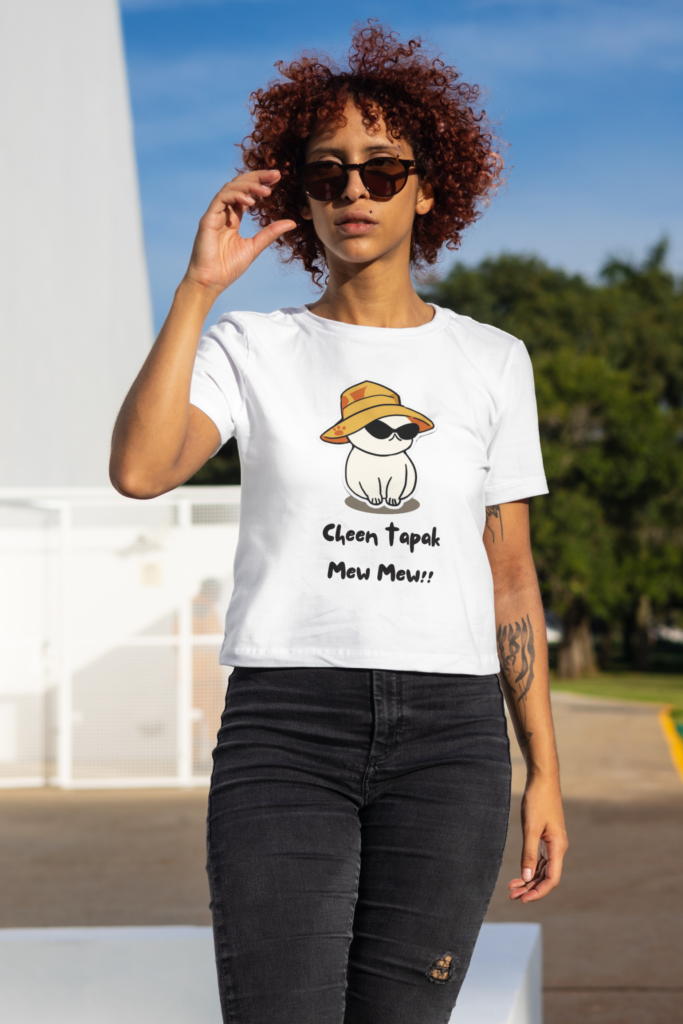 Cool Cat T-shirt for Women Product Image