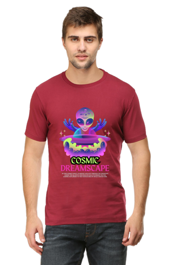 Cosmic Dreamspace Maroon