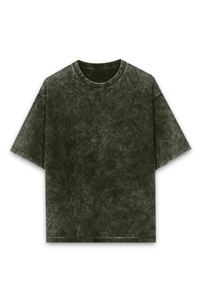Unisex Acid Wash Oversized Classic T-shirt
