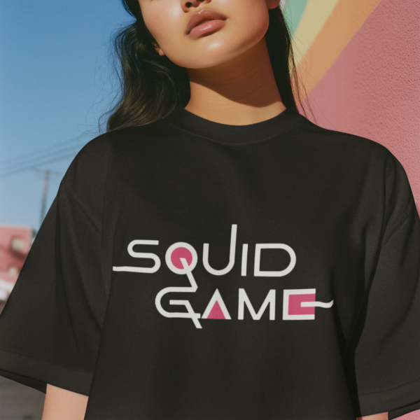 Squid Game Logo Oversized T-Shirt