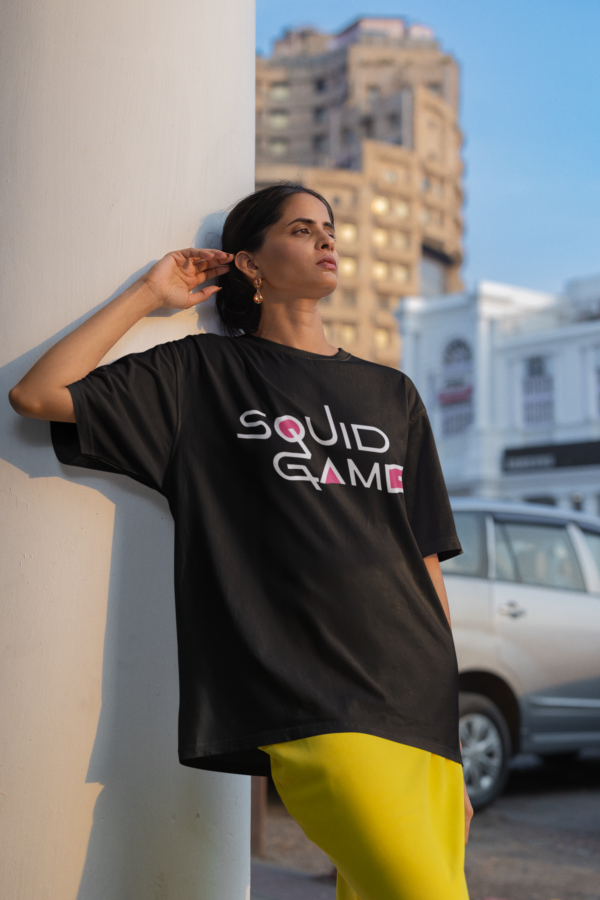 Squid Game Logo Oversized T-Shirt