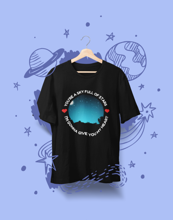Syk Full of Stars Oversized T-Shirt vogue life
