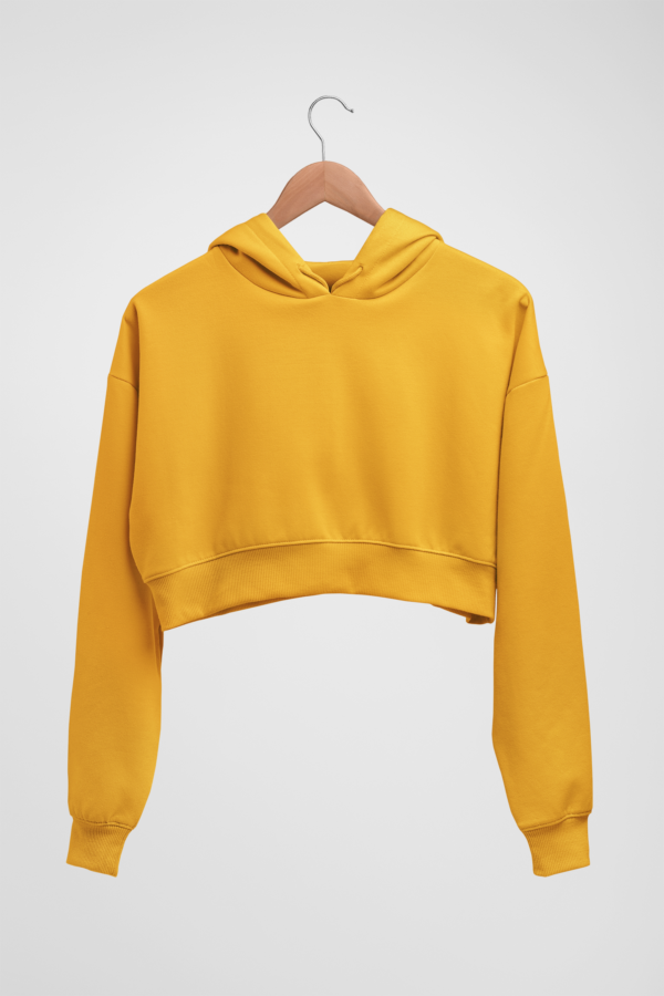 Trendy Female Crop Hoodies - Image 4