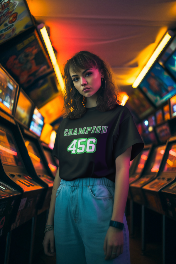 Unisex Oversized T-Shirt Champion 456 - Squid Game Edition