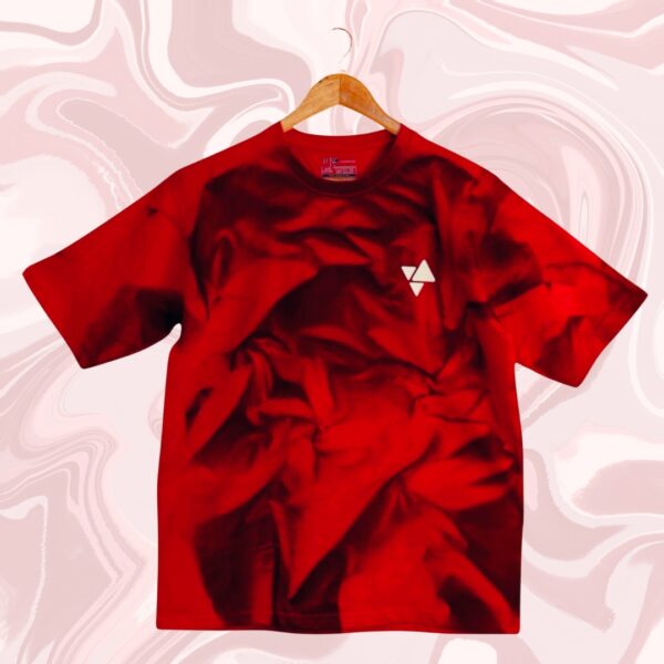Unisex Spray-Painted Oversized T-shirt