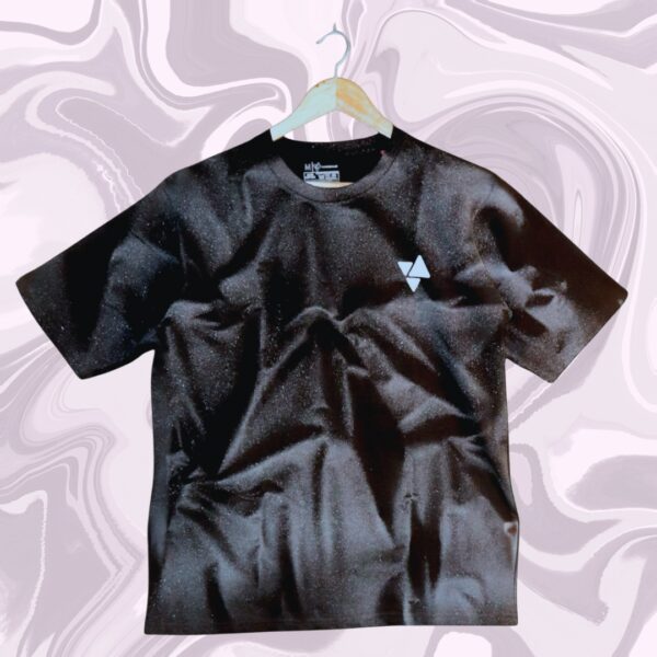 Unisex Spray-Painted Oversized T-shirt