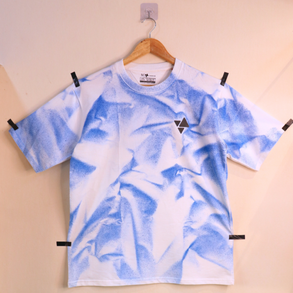 Unisex Spray-Painted Oversized T-shirt - Image 11