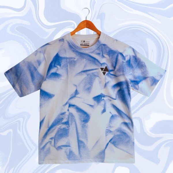 Unisex Spray-Painted Oversized T-shirt
