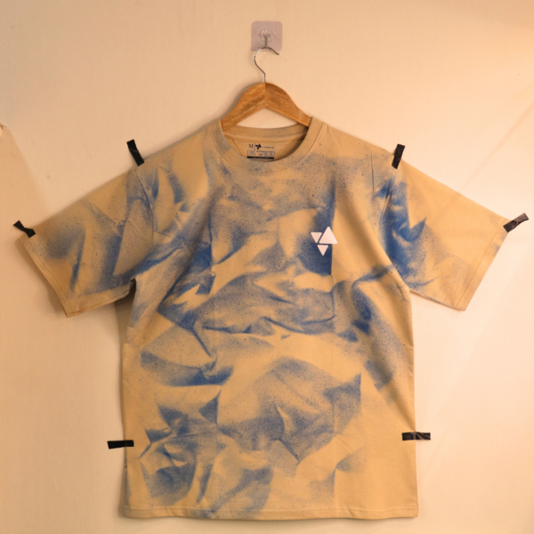 Unisex Spray-Painted Oversized T-shirt - Image 13