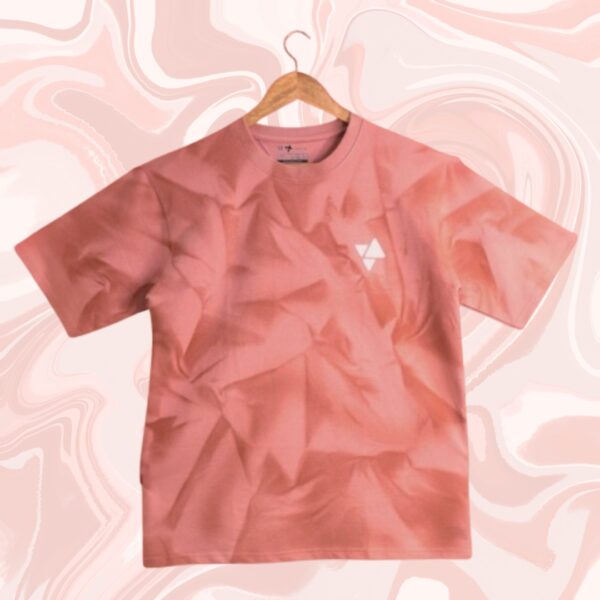 Unisex Spray-Painted Oversized T-shirt