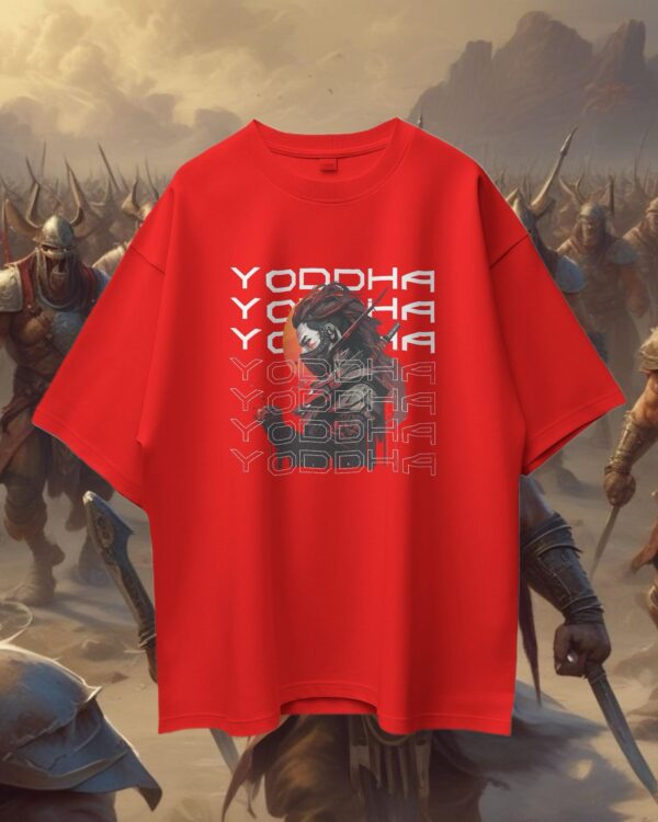 Unisex Yoddha Oversized T-shirt