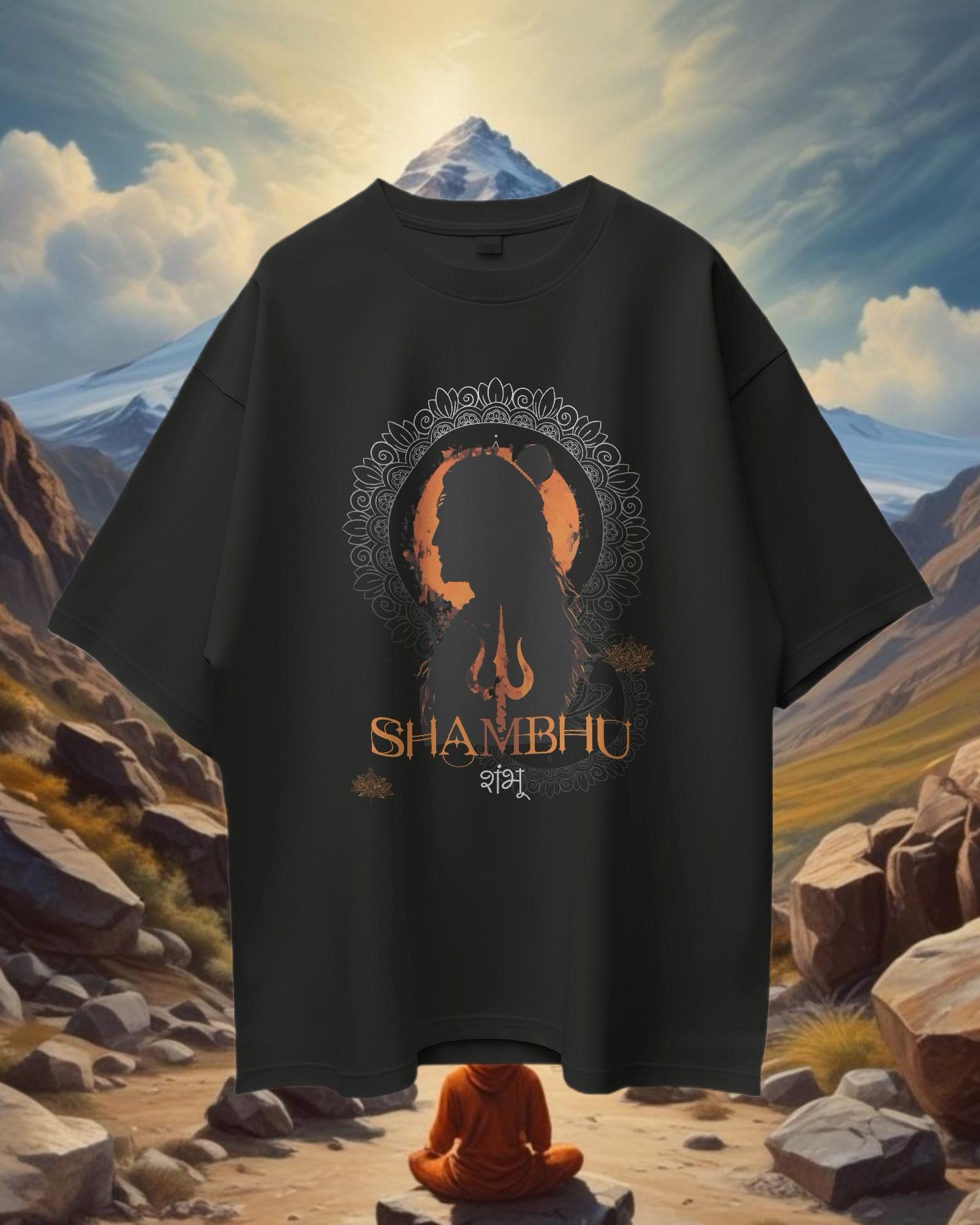 Unisex Shambhu Oversized T-shirt